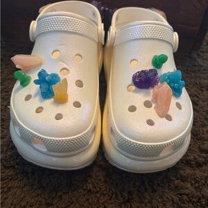 Lil Nas X x Crocs “Crystal” Edition – EUC, White, Size W10/M8